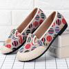 Grande Promoção Sapatos Femininos Mola Mocassins de Lona Sapatos Femininos Preguiçosos Slip-Ons Sapatos de Pescador com Solado Grosso Sapatos de Lona para Mulheres
