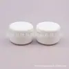 Frasco de crema con borde plateado de 18g, recipiente para ungüentos, frasco para mascarilla de lodo, frasco para mascarilla facial, frasco para cera para el cabello, frasco para crema facial, frasco para esmalte de uñas de 18ml