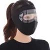 Óculos de Ciclismo à Prova de Vento e Máscara Facial para Calor e Proteção - Máscara Facial Anticongelante para Entregadores/Pesca (Removível e lavável)