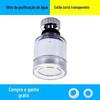 Filtro de Torneira de Cozinha Universal Doméstico Rotativo Três Velocidades Aerador Booster Extensão de Torneira à Prova de Vazamento Estilo Luxo Leve