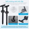 Clips de Sujeción de Remaches de Presión Universales para Coche, Remache de Nylon para Automóvil, Kit de Retenedor para Parachoques y Maletero - Modelo 1000374247016
