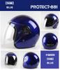 Capacete não de motocicleta carro elétrico outono e inverno quente meio capacete feminino masculino carro a bateria capacete de segurança atacado universal quatro estações