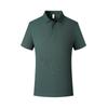 215g Camisa Polo de Algodão Solona DuPont de Verão Bordado Personalizado Estampa logo Manga Curta Roupa de Trabalho Roupas de Grupo Personalizado
