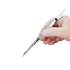 Pinça Médica Aço Inoxidável 304 Pinça para Tecido Cirurgia Oftálmica Médica Remoção de Sutura Dentada Laboratório Cabeça Redonda Pinça Pequena