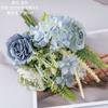 Letras de peonía Rose Gavin, flores artificiales, flores decorativas, flores falsas, diseño para sujetar ramo, decoración de pared CF01334A