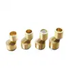 Conexiones de Cobre Transfronterizas con Tornillo Excéntrico Extendido para Regadera Empotrada con Patas Curvas y Dobladas, Conexiones de Tornillo Excéntrico Reductoras para Grifos