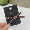 Estilo Lujo Ligero Coreano Pasador Cruzado Coreano Pasador de Presión Pinza de Pato Pasador para Fijar el Cabello Lateral Flequillo 1
