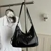 Bolso de Hombro Individual de Moda Estilo Coreano Bolso Tote Retro de Moda Simple Casual para Mujer Gran Capacidad Bolso Cruzado Diario