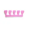 Herramientas para Uñas Esponja Separador de Dedos del Pie Algodón para Dedos Rosa Separador de Eva