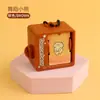 Máquina de Animación de Flip Book Creativa Libro de Respuestas Llavero con Texto Inspirador Colgante para Estudiante Colgante para Bolso Pequeño Regalo