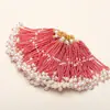 Colgantes de Borlas DIY con Cuentas de Vidrio Estilo Antiguo para Accesorios Hanfu, Pasadores de Abanico de Ratán Hechos a Mano, Adornos