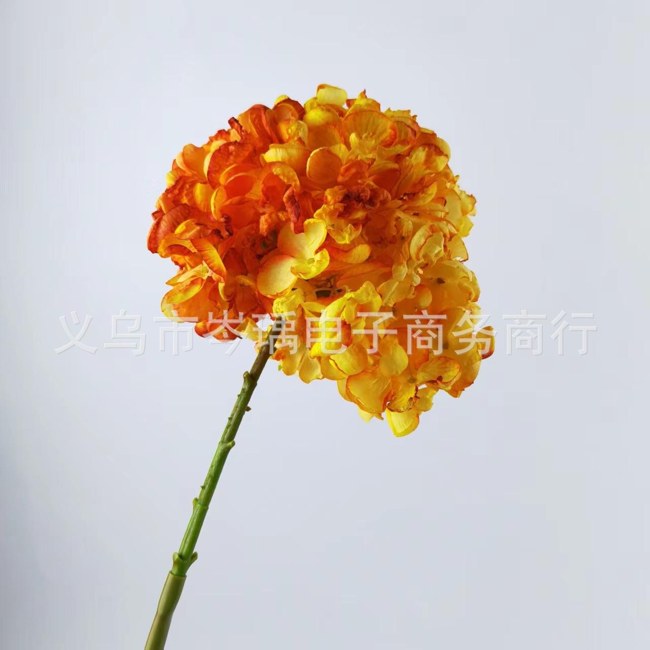 仿真希腊大绣球 烤焦工艺