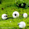 Jardinagem Musgo micro paisagem decoração resina artesanato decoração resina ovelhas DIY material decorativo material acessórios