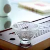 Taza de té de vidrio hecha a mano resistente a altas temperaturas juego de té de vidrio taza individual taza de té de maestro japonés taza personal taza de té