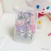 Estilo Japonês Fofo Desenho Animado Padrão Impresso Conjunto de Cortadores de Unha de Aço Inoxidável Ferramentas de Unha Colher para Limpar Ouvido Conjunto de Manicure de 7 Peças