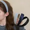 Tiara de Larga Aba com Fino Glitter Estilo Coreano para Mulheres Novo Modelo 2026 Tiara Alta para Lavar o Rosto, Acessório de Cabelo Antiderrapante
