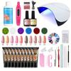 Un Juego Completo de Herramientas de Manicura para Abrir una Tienda, Pegamento de Extensión de Cristal Lámpara de Fototerapia, Modelo Caliente Transfronterizo, Recomendado por el Gerente de la Tienda