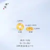 Puzuo Retenção Forte de Cor Ouro Brilhante 24K Acessórios DIY Botões de Roda Espaçadores Acessórios para Pulseira Colar Espaçadores Wenwan Atacado