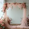 Envío Transfronterizo de Cortinas de Tul Transparentes Estilo Europeo para Decoración de Techos, Festivales, Bodas, Fiestas y Fondos de Fotografía