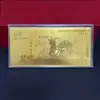Diseño de Logo Corporativo Personalizado, Año de la Oveja Lámina de Oro Billete de Cien Yuan Rojo Sobres Rojos Tres Ovejas Abriendo el Camino, Oveja Fortuna Próspera Colección Conmemorativa