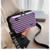Bolsa Dura para Mujer para PC Bolsa de Cosméticos de Cáscara Dura Neceser Mini Bolsa Cruzada de Almacenamiento Caja Cuadrada Pequeña Bolsa de Noche Bolsa de Equipaje de Viaje