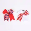 Día de la Independencia de Estados Unidos para niños banda de goma de cola de milano comercio exterior para niños liga para el pelo cuerda para el pelo elemento del Día Nacional banda elástica para el pelo 8 colores