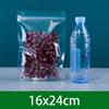 Saco Ziplock para Frutas Secas Altamente Transparente Lanche Selado Saco Plástico Embalagem de Alimentos Zíper Saco com Osso Fabricante Atacado