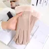 Luvas Térmicas Raya para Mulheres, Compatíveis com Tela de Toque, à Prova de Frio, Quentes, Luvas Sem Dedos Elásticas de Lã para Ciclismo de Outono e Inverno para Homens