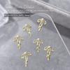 Nova Série Oceano Arte para Unhas Joias de Liga de Zinco Árvore de Coco Diamante Concha Pérola Estrela do Mar Laço Decoração para Unhas