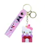 Venta al por mayor del fabricante Llaveros Sanrio Hechos de Material de Plástico Duro, Llaveros de Muñecos, Soportan Colgantes de Llave Personalizados