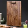 Tabla de Cortar Grande Cuchillo para Cortar Traje Madera de Acacia Cuadrada Madera Maciza Tabla de Cortar Simple para Cortar Bistec Hogar Madera Dura Engrosada Tabla de Cortar