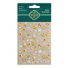 Redanco5D Repujado Popular Pegatinas de Uñas de Dibujos Animados Flor de Girasol Linda Pegatinas de Uñas 3D Dr1888