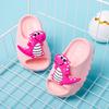Chinelo Infantil, Chinelos de Verão de Desenho Animado Fofos para Bebê com Laços, Chinelos de Interior com Sola Macia para Crianças Pequenas e Médias, Elástico e Durável para Usar em Casa