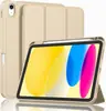 Funda Protectora Adecuada para iPad 11 con Ranura para Lápiz, 26 Modelos, Airbag Mini 8, TPU Generación Air 6, 8.5 pulgadas Pro 12.9