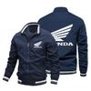 2022 Transfronterizo Nuevo Primavera y Otoño Comercio Exterior Nuevos Productos con Cuello Vertical Cremallera Chaqueta Casual para Hombre Chaqueta de Aviador