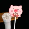 Repostería DIY Ecológico Palitos de Papel Grado Alimenticio para Paletas Decoración de Pasteles Inserciones Palitos de Papel Cumpleaños
