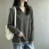 Sudadera con Capucha de Rayas Estilo Coreano para Mujer 2026 Otoño Talla Grande Holgada Casual Versátil Diseño con Sentido Superior para Mujer A14500