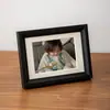 Porta-retrato de madeira maciça de 6 polegadas moldura em branco display de mesa nogueira alta qualidade 6 polegadas 7 polegadas 8 plus impressão diy moldura de foto personalizada para pendurar na parede
