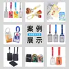 Portatarjetas, Portadocumentos de Identificación, Placa de Número de Empleado, Permiso de Trabajo, Hebilla de Seguridad, Cordón, Insignia de Trabajo, Cubierta Protectora para Insignia Escolar de Estudiante
