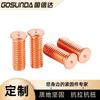 Parafusos de Solda Revestidos de Cobre, Parafusos de Solda a Ponto, Pregos de Solda de Aço Inoxidável, Studs de Solda, Colunas de Solda a Ponto M3M4M5M6M8