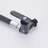 Grifo Frío Único Horizontal Negro Universal de Comercio Exterior Grifo de Cocina Empotrado en Pared Grifo Multifunción Montado en Pared