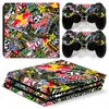 Adesivo para Console de Jogo Ps4 Pro Adesivo Sticker Bomb Adesivo Personalizado Filme Fosco Filme para Controle Proteção
