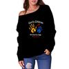 Transfronteiriço top 3D estampa de caveira Halloween novo europeu e americano feminino ombro a ombro blusa de base feminina Feminino