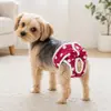 Calças fisiológicas para cães de estimação, Calças sanitárias de segurança para Teddy, Calças menstruais, Suprimentos para o período menstrual de cadelas, Roupa íntima, Calças para o período