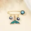 Broche Ojo del Diablo Europeo y Americano Broche Encanto de Ojo Broche Ojo Broche Infantil Niños y Niñas Joyería de Color Broche de Solapa
