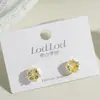 Pendientes de Mariposa Frescos y Suaves para Mujer, Accesorios Versátiles de Estilo Sencillo de Nicho para el Día a Día y el Trabajo, Pendientes al por Mayor de Yiwu