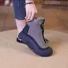 Botas de Nieve de Suela Gruesa Transfronterizas para Mujer, Nuevo Estilo de Invierno, Forradas de Felpa, Engrosadas, Versátiles, que Aumentan la Altura, Antideslizantes, Zapatos de Algodón Cálidos para Mujer, Botines