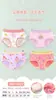 Roupa Íntima Infantil Categoria Feminina Algodão Puro Tamanho Pequeno e Médio Roupa Íntima Infantil Roupa Íntima de Menina Cueca de Algodão Puro Desenho Animado Roupa Íntima Infantil Lote