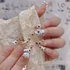 Joyería para Uñas Maillard Leopardo Pajarita Explosiones Dibujos Animados Tridimensional KT Cat Lindo Lazo Diamante para Uñas Decoraciones