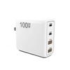 Cargador de Nitruro de Galio de 130W Cabezal de Carga Gan Multipuerto Tipo C Carga Rápida Enchufe Dual PD Adecuado para Tabletas,